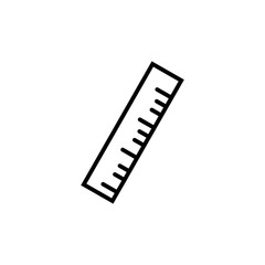 ruler line icon