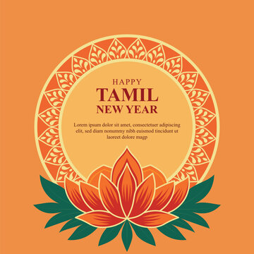 Tamil New Year background.