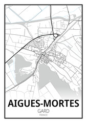 Obraz premium Aigues-mortes, Gard