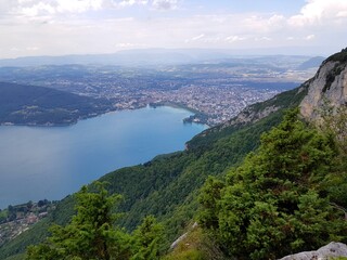 Fototapeta na wymiar Lac d'Annecy, Haute-Savoie