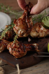 sausage, barbecue, grill, meat , chicken