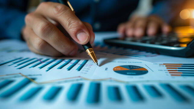 Background image for stock market analysis business