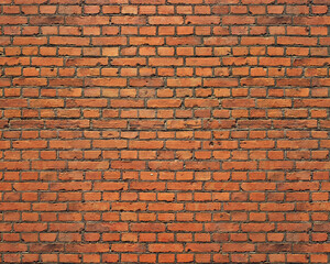 Pattern and structure of brick wall. Detail shot.