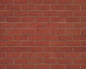 Pattern and structure of brick wall. Detail shot.