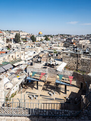 View of Jerusalem roofs