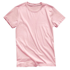 Pink T-Shirt mockup - Cut out, Transparent background