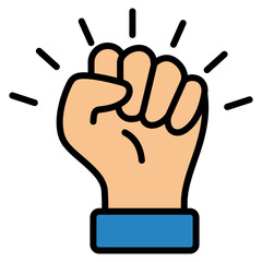 Empowerment Icon For Design Element