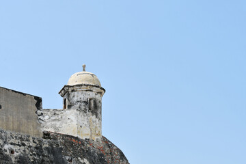 Torre de Vigilancia en el Castillo San Felipe de Barajas, usada para detectar posibles invasiones...