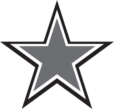 Star object blacky stylish art