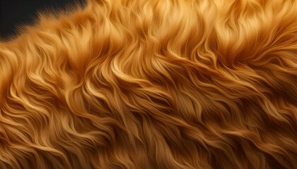 soft golden fur texture