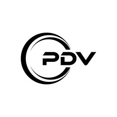 PDV Letter Logo Design, Inspiration for a Unique Identity. Modern Elegance and Creative Design. Watermark Your Success with the Striking this Logo.