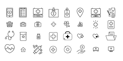 Medical instrument or ecommerce shop flat vector icon for apps and websites