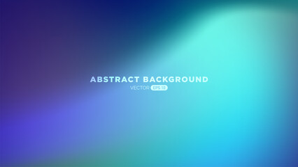 Blurred colored abstract background and smooth transitions of iridescent colors and colorful gradient with blue and green backdrop