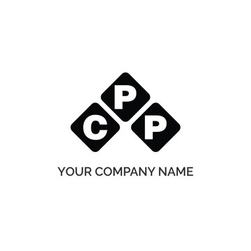 CPP letter logo design on white background. CPP logo. CPP creative initials letter Monogram logo icon concept. CPP letter design