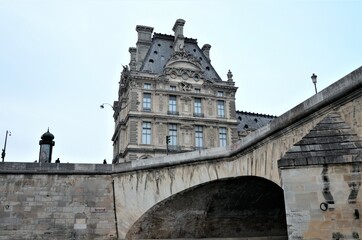 Paris, France 03.23.2017: old architecture in Paris