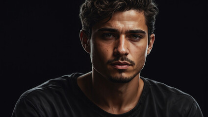 Fototapeta premium HD man portrait ,man, portrait, HD, male