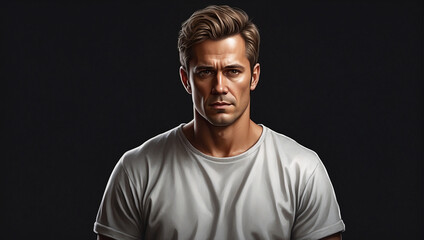 Fototapeta premium HD man portrait ,man, portrait, HD, male