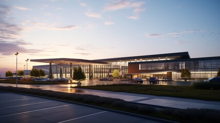 Wallpaper of Airport Exterior