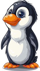 Penguin cute cartoon