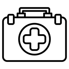 Fototapeta premium First Aid Kit Icon