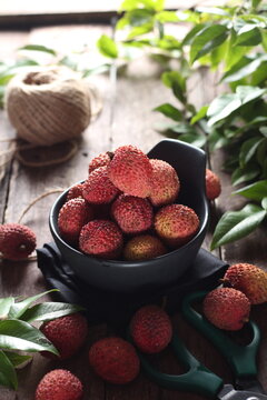 lychee, fruits