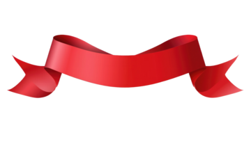 Red ribbon png