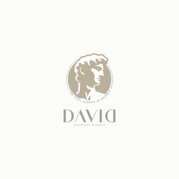 DAVID logo for sculptor academy 1