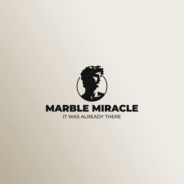 Marble Miracle logo for sculptor academy 1
