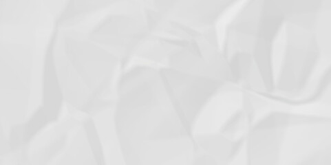White wrinkly backdrop paper background. panorama grunge wrinkly paper texture background, crumpled pattern texture. White paper crumpled texture. white fabric crushed textured crumpled.