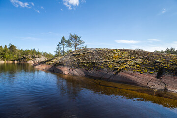The coast of Lake Ladoga - 759043731