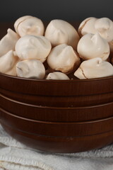 dessert coffe meringue