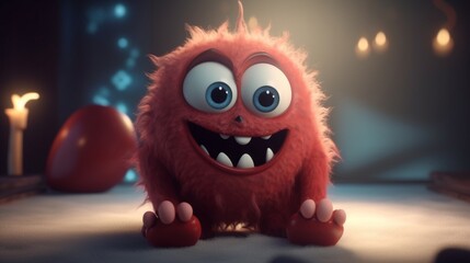 monster with a smile