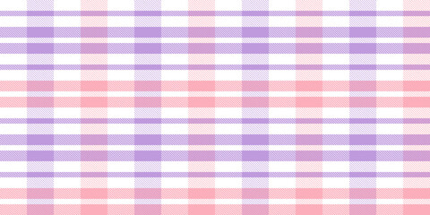 Gingham pattern background. Retro tablecloth texture. Abstract color full of Scott pattern. Pastel gingham seamless background for print on fabric. Vector art