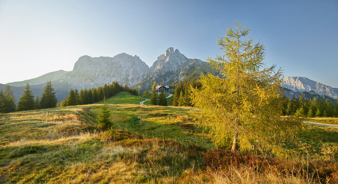 Treffneralm, M&ouml;dlinger H&uuml;tte, Kalbling, Sparafeld, Reichenstein, Ennstaler Alpen, Steiermark, &Ouml;sterreich