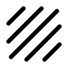 Blank icon in outline style. Simple stripes pattern vector illustration — pixel-perfect icon.