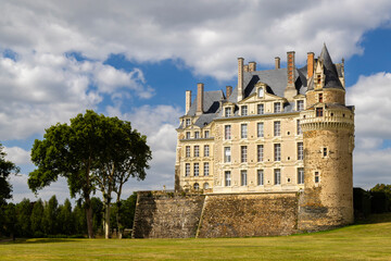 Fototapeta premium Chateau de Brissac, Brissac-Quince, Pays de la Loire, France