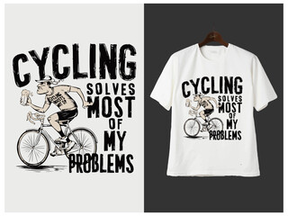 Positive quote with a hand drawn vintage bicycle,On Your Bike Text,vector positive quote with a hand drawn vintage bicycle