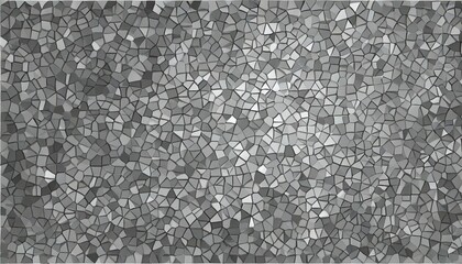 abstract gray mosaic polygon surfaced background