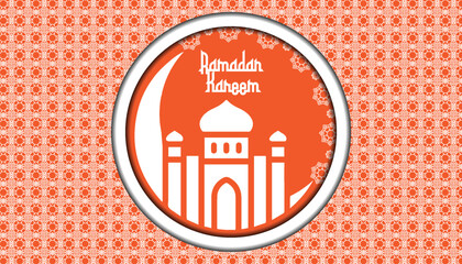 Vector Ramadan Kareem design background
