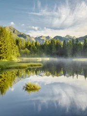 Foto op Canvas Schattensee, Krakauschatten, Schladminger Tauern, Steiermark, Österreich © Rainer Mirau