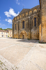 Cloitre de Cadouin (Abbaye de Cadouin), UNESCO World Heritage Site, Le Buisson-de-Cadouin, Dordogne...