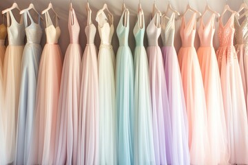 Elegant formal dresses for sale in luxury modern shop boutique. Prom gown, wedding, evening, bridesmaid dresses dress details. Dress rental for various occasions and events. - Powered by Adobe