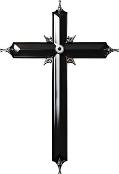 cross on a white background