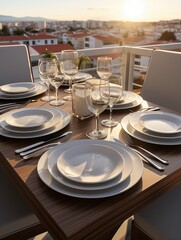 Fototapeta premium Dining Set