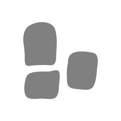 Abstract organic shape