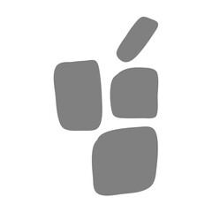 Abstract organic shape