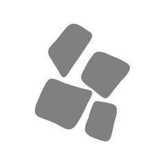 Abstract organic shape