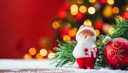 Fototapeta na wymiar christmas and new year holidays background red christmas background