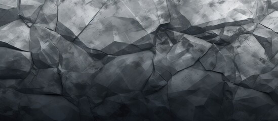 Fashionable digital template of futuristic with grungy dark gray abstract backdrop. Stylish stone background featuring modern textured elegance in gray and white tones.