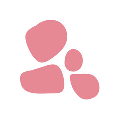 Hand drawn abstract shape